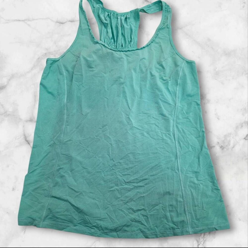 Lululemon Teal Tank Top Size 6